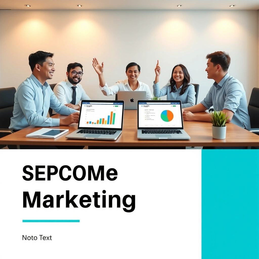 AdFlowz professional team celebrating successful campaign results